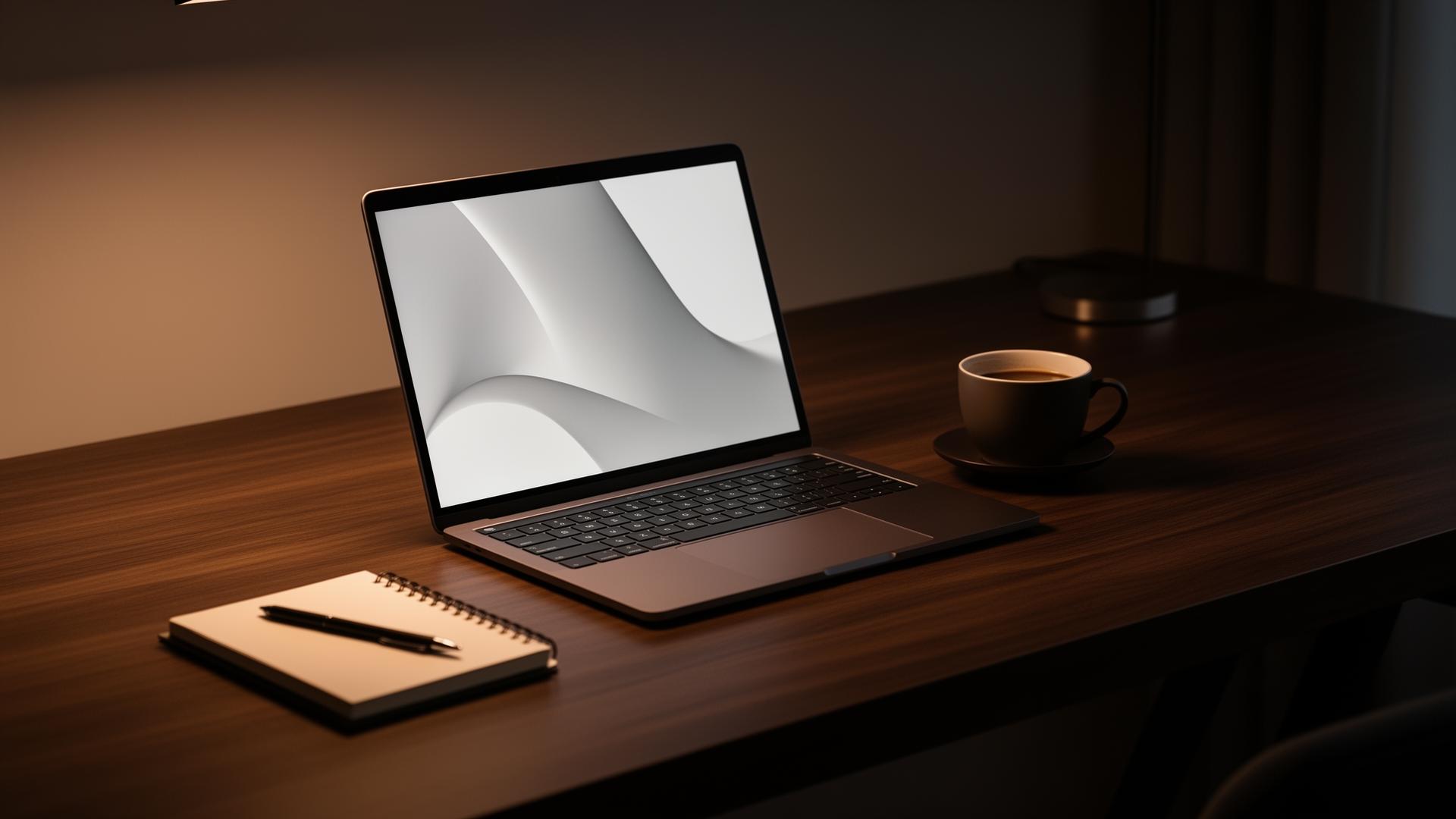 Workspace where Liberty Web Design builds sites
